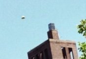 Photo of UFO over Linda's building taken by abduction witness Yancy Spence years later