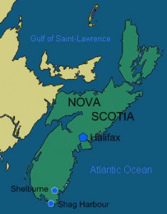 map of Nova Scotia