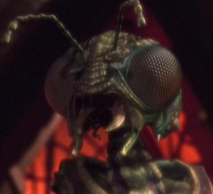 ant-like alien head
