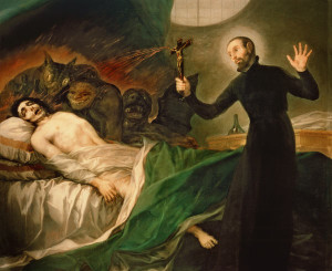 Exorcism painting